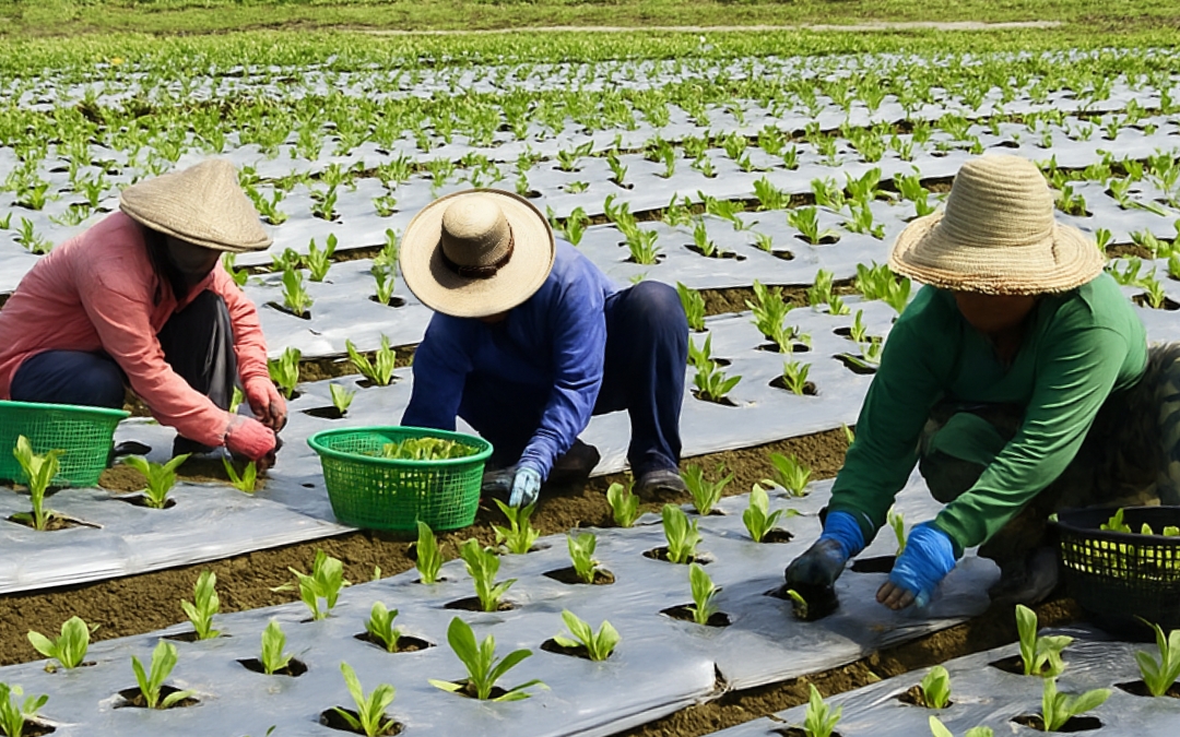 Hari Tani Nasional Kasakata Masterbatch untuk Pertanian - aplikasi mulsa plastik